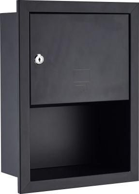 New Fashion Matt Black Paper Dispenser for Modern Shopping Mall