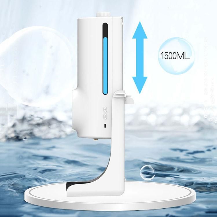 Wall-Mounted Automatic Liquid Soap Dispenser 1500ml Temperature Measuring Popular Hand Soap Dispenser Dispenser for Home Hotel Office