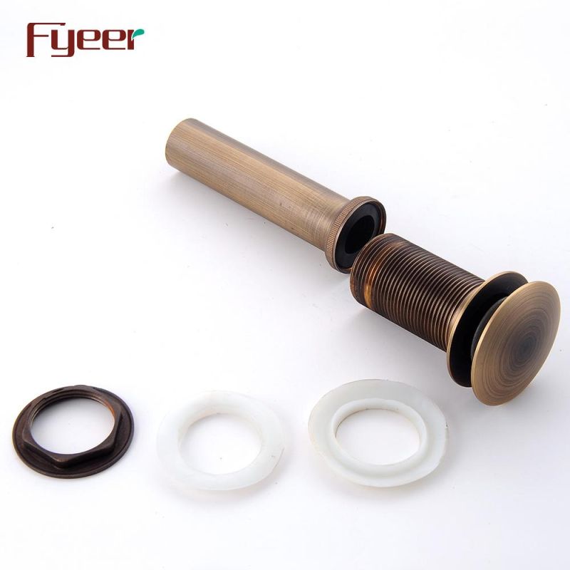 Fyeer Antique Pop up Drain Without Overflow
