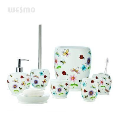 Butterfly Polyresin Bath Accessories