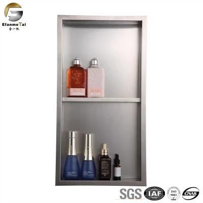 Ve322 SUS 304 Wall Mounted Bathroom Niche Stainless Steel Gold Matt Niche