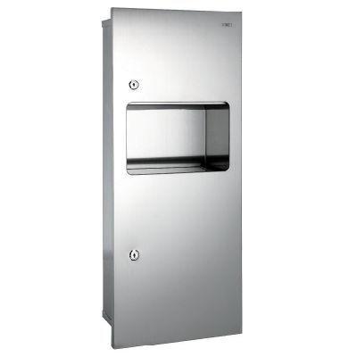 Big Sale Bathroom Accessories Stainless Steel Recessed Three in One Paper Towel Dispenser