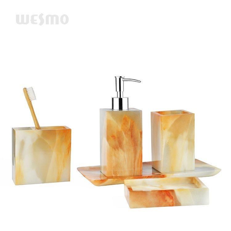 Painted Stainless Steel Bath Set Bathroom Accessories