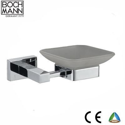 Zinc Soap Dish and Chrome Color Bathroom Accessories