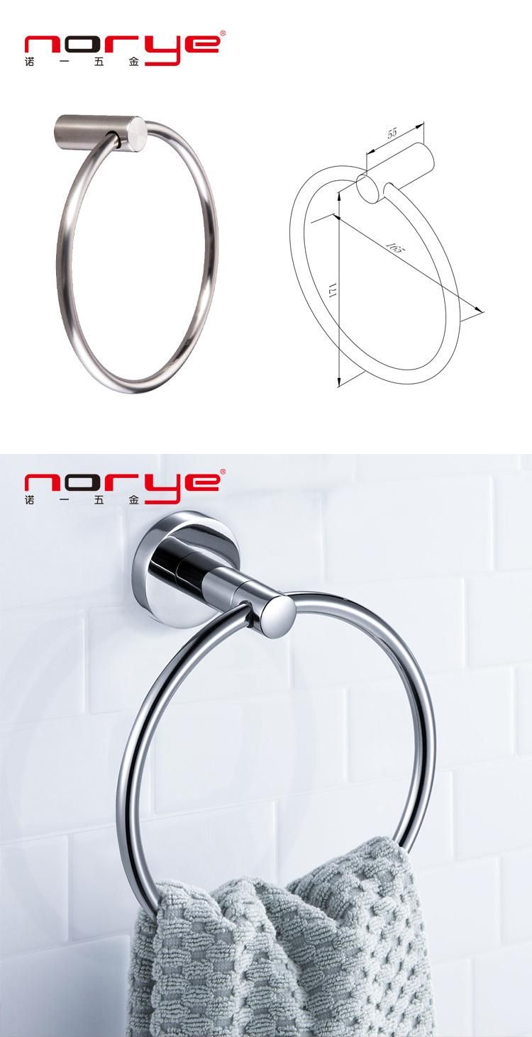 Bathroom Accessories Towel Ring Kitchen Towel Round Holder Ring Towel Rack