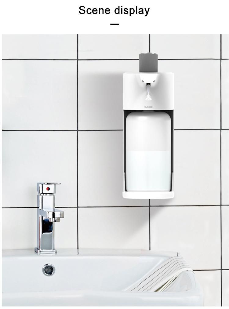 Saige New 1200ml High Quality Wall Mount Manual Alcohol/Foam/Liquid Soap Dispenser