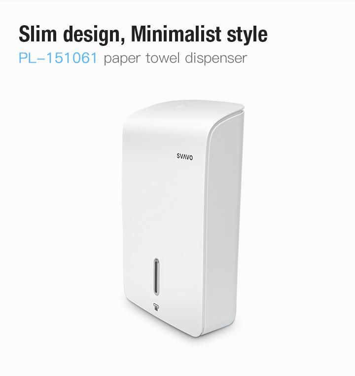 New Arrival Large Capacity Multifold Paper Hand Towel Dispenser Pl-151061