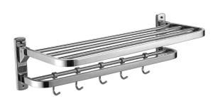 Nodic Wall-Mounted Painted Stainless Steel Towel Rack