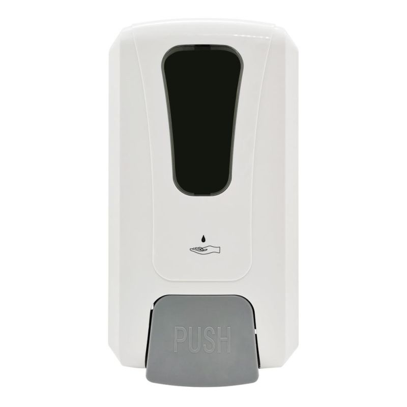 ABS Plastic Manual Single Press Push Spray Alcohol Wall Hand Sanitizer Liquid Soap Dispenser