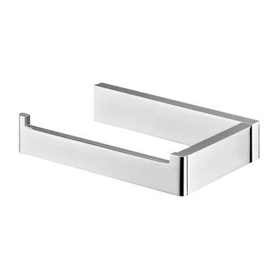 Chrome Plated Toilet Roll Holder Solid Brass Electro-Plating Bathroom Paper Holder for High-End Hotel Project