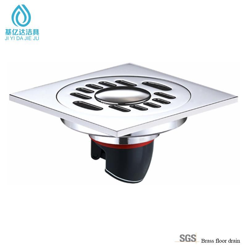 Hot Selliing Floor Drainer Bathroom Shower Drainer Brass Shower Waste Floor Drain Clean Room Floor Drain