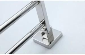 Hotel Bath Accessories Stainless Steel Mirror Finish Double Towel Bars
