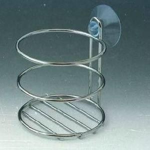 Roll Metal bathroom Cup Holder Rack