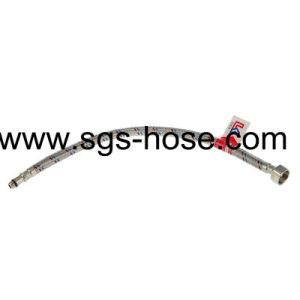 Faucet Supply Lines with Durable Braided Stainless Steel Outer Sheathing