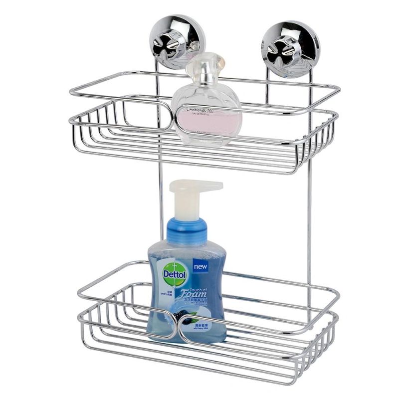 Factory Wholesale Steel Bathroom Shower Caddy 46.5*25.5*8.5cm