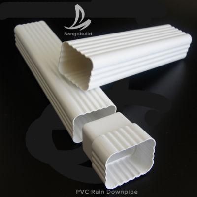 Sangobuild PVC Aluminum Roof Gutter Factory Price Gazebos Rain Gutters Roof Water Connector