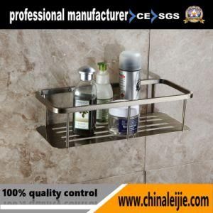 Bathroom Accessories Mirror Shower Basket of Stainless Steel