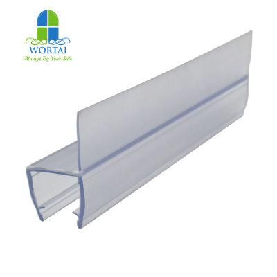H Type Shower Door Seal Bathroom Shower Glass PVC Rubber Seal Strip