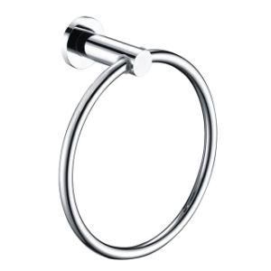 Bathroom Towel Ring Stainless Steel Towel Holder Round Style Bathroom Towel Holder Set