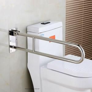 Stainless Steel Flip up Grab Rail for Toilet