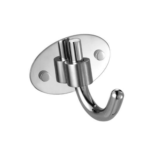 Wall Mounted Double Towel Hook for Bathroom Shower Kitchen