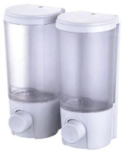 Low Price 200ml*2 Kitchen White Plastic Soap Dispenser