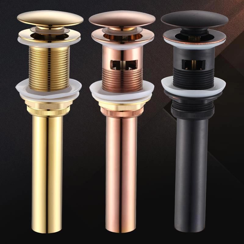 China Factory Price Bath Tube Drainer Bathroom Brass Drainer with Overflow