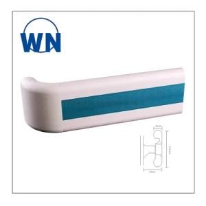 140mm Width PVC Cover Aluminum Handrail in Hospital Wn-H140