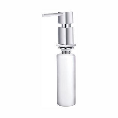 Brass Sink Hotel Kitchen Bottle Hand Sanitizer Manual Foam Soap Dispenser