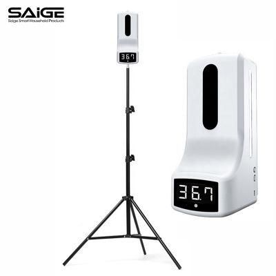 Saige 1000ml K9 Thermometer Liquid Soap Dispenser Holder