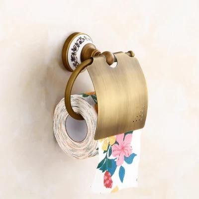 FLG Bathroom Bath Paper Holder Wall Mounted Bath Accessory