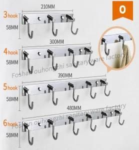 &quot;J&quot; Shape Towel Hanger Kitchen Hook with Good Quality (S-O)