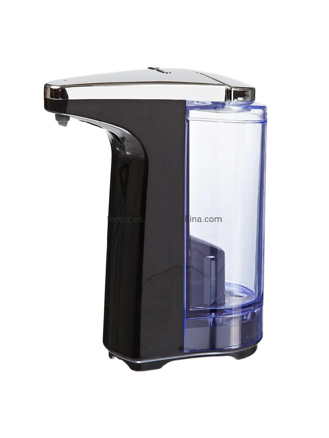 Touch-Less Battery Operated Water-Resistan Infrared Motion Sensor 480ml Alcohol Automatic Dispenser for Kitchen Bathroom