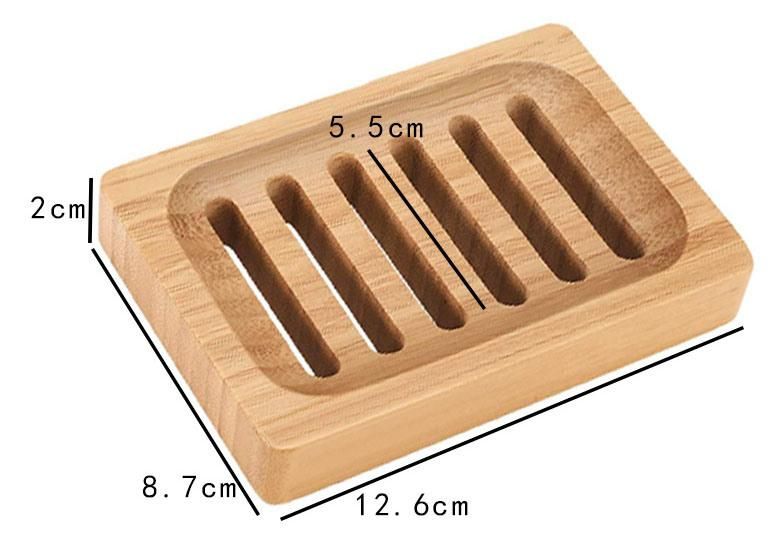 100% Eco-Friendly Bathroom Accessory Bamboo Soap Dish