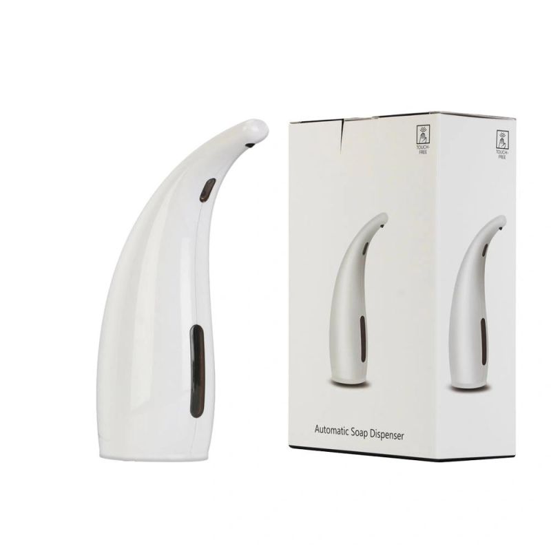 300ml Desk Touchless Hand Free Sanitizer Spray Sanitizer Alcohol Liquid Gel Soap Dispenser
