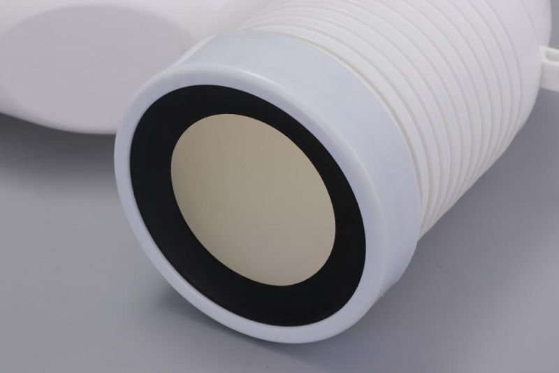 WATERMARK Plastic Flexible Drain Hose To 102mm Soil Pipe Toilet Pan Connector