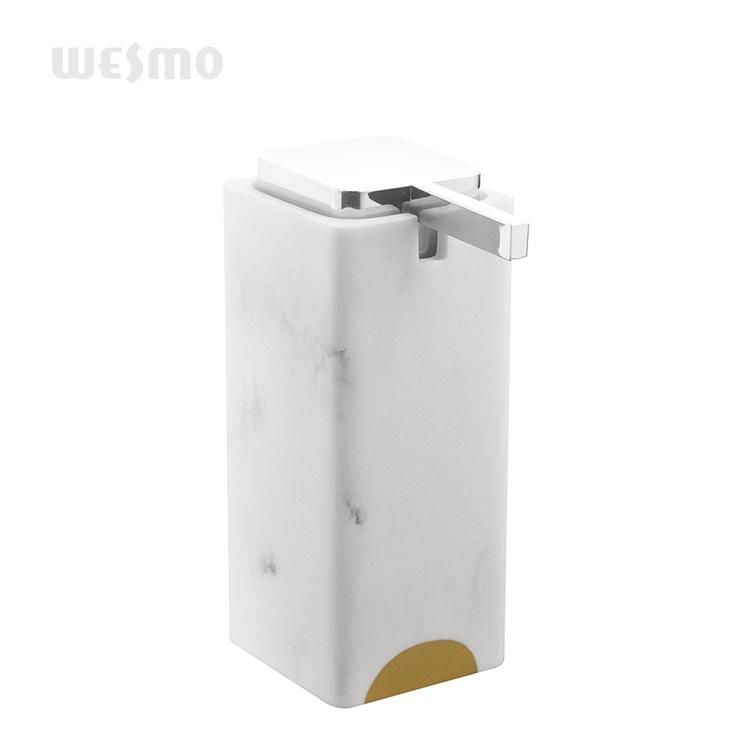 High-End Home/Hotel Decoration Polyresin Bathroom Accessories/Soap Dispenser