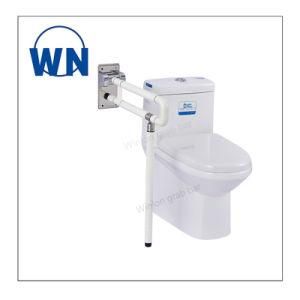 Toilet ABS Folding up Disabled Grab Bar with Leg Support