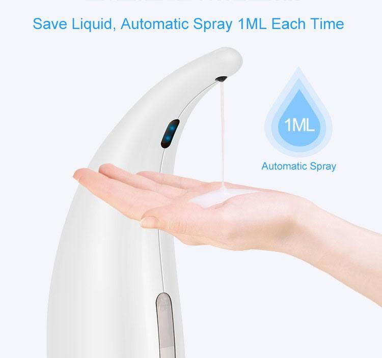 Convenient Desk Auto Stand Nozzle Hand Touchfree Soap Sanitizer Dispenser Case