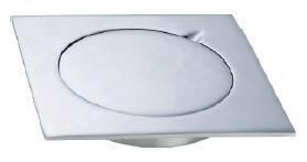 Chrome Plated Indoor Brass Floor Drain