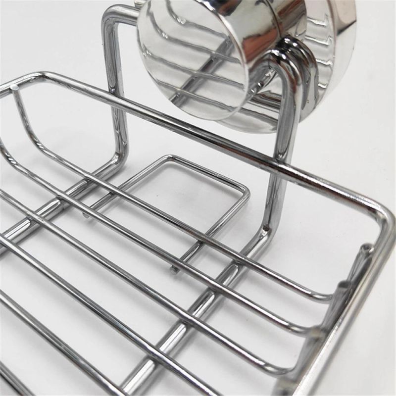 Stainless Steel Fashionable Bathroom Easy Dry Soap Holder