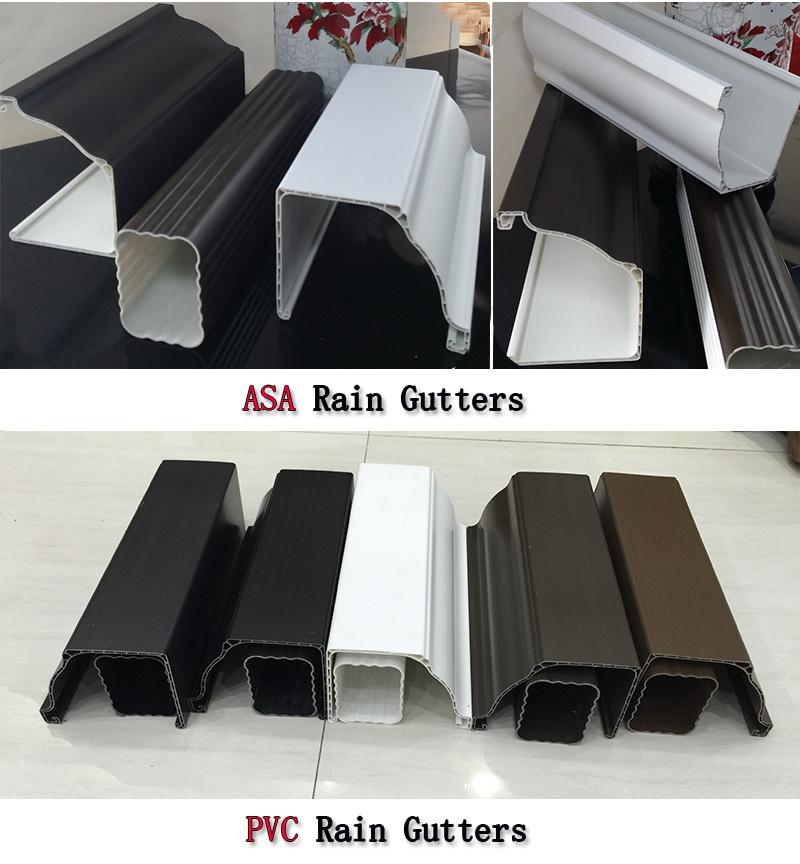 China Supplier Build Material Sangobuild Plastic PVC Roof Kenya Rain Gutter