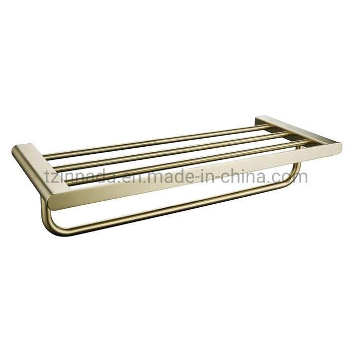 High Quality SUS304 Gold Bathroom Single Coat Hooks Robe Hooks (NC6001G)