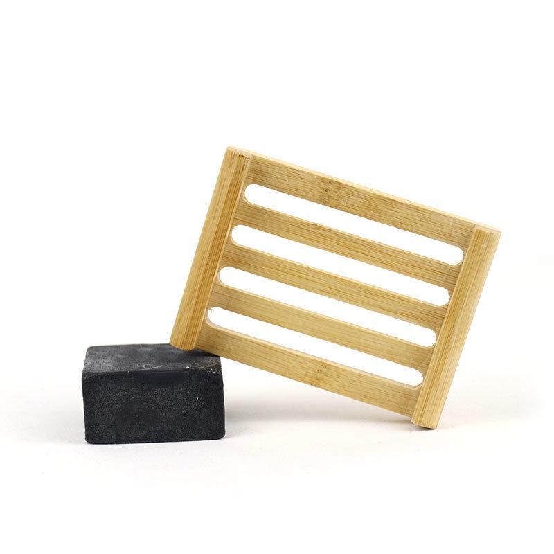 Hot Selling Promotional Bathroom Accessory Bamboo Wood Soap Dish Holder