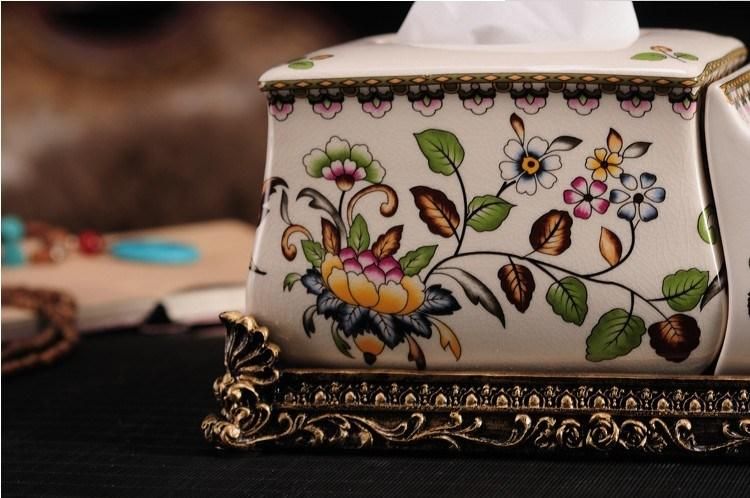 High Quality Storage Box, Home Crafts, Hotel Special Ice Crack Ceramics Modern Fashion Storage Box