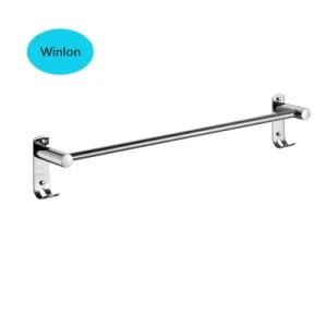 Stainless Steel Round Base Bathroom Towel Rack with Chrome Plated 24&prime; for Toilet