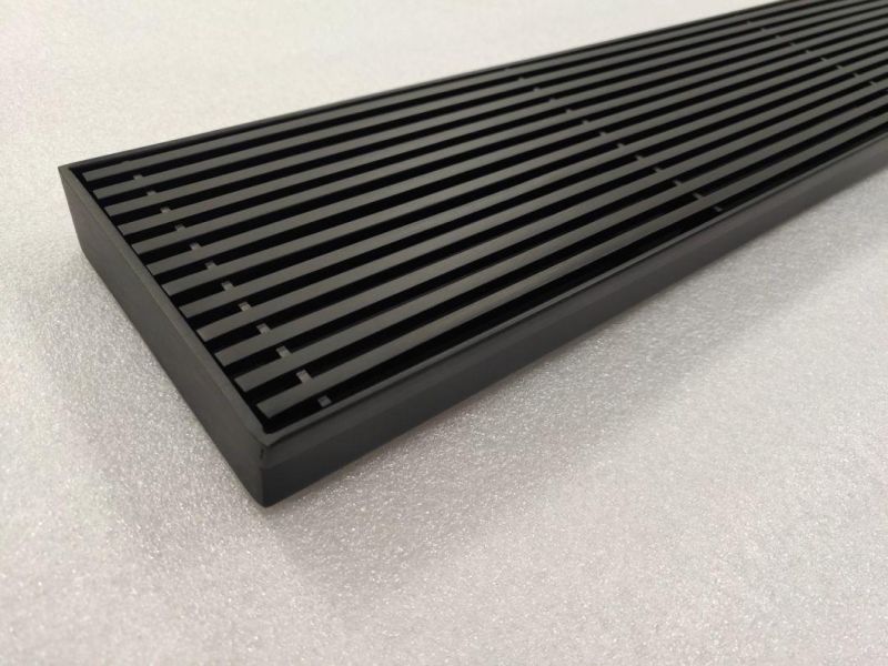 Bathroom Shower Drain Liner Tile Insert Black Floor Drain for Australian Market (CY-D900)