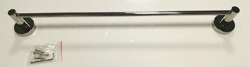 High Quality Brass Chrome-Plated Bathroom Single Towel Bar (ZF5040J)