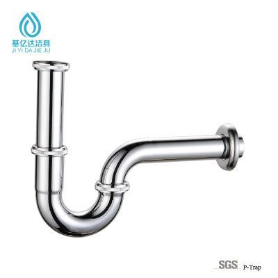 Bathroom Sink Pipe P Kitchen Basin Waste Trap Bottle Stainless Steel Brass Trap