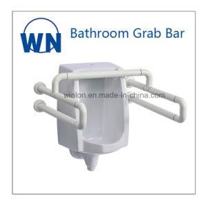 Bathroom Hospital Steel Grab Bar with Enamel -Coated Barrier Free Anti-Skidding ABS Urinal Grab Bar for Elderly (wn-10)